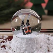 Load image into Gallery viewer, ZODAX Skier Snow Globe