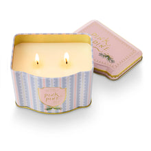 Load image into Gallery viewer, Pink Pine Printed Tin Candle