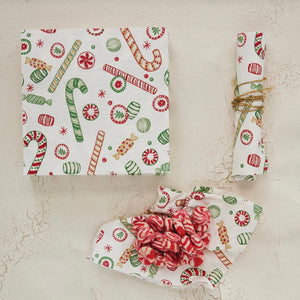 Holiday Candy Printed Paper Dinner Napkins available at Bench Home