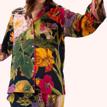Load image into Gallery viewer, Midnight Autumn Posy Pyjamas - Medium