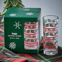 Load image into Gallery viewer, Tis The Season Drinks Glass Set