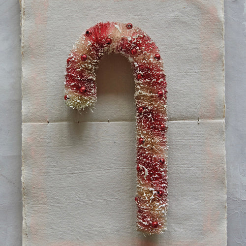 Candy Cane Ornament withBeads