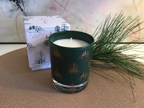 Boxed Cypress & Fir Candle