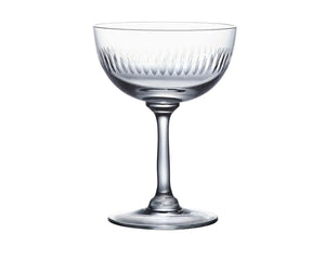 Crystal Champagne Saucers | 3 Styles available at Bench Home