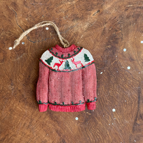 Holiday Sweater Ornament