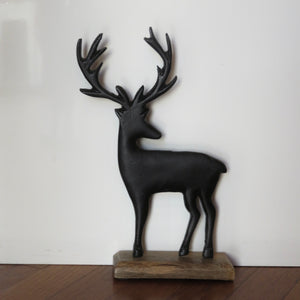 Black Metal Reindeer | Two Styles available at Bench Home