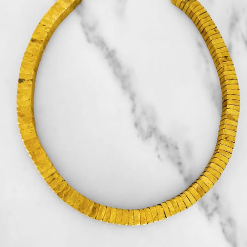 chunky gold dakota choker