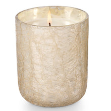 Load image into Gallery viewer, White Winter Crackle Glass Boxed Candle