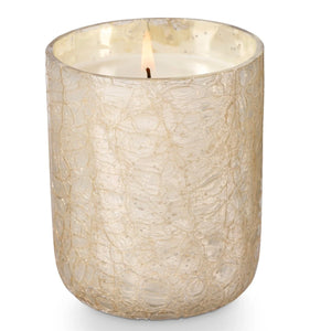 White Winter Crackle Glass Boxed Candle available at Bench Home
