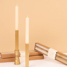 Load image into Gallery viewer, Gold Dipped Table Candles
