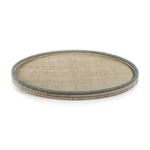 Load image into Gallery viewer, ZODAX Coiled Ratan Serving Tray | 2 Styles