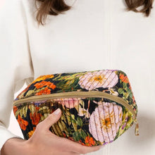 Load image into Gallery viewer, Quilted Make Up Bag