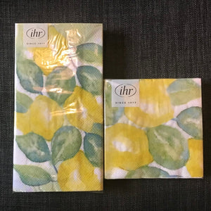 Lemon Guest Napkins available at Bench Home