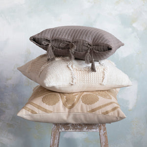 Patch Work Pillow | Cream available at Bench Home