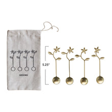 Load image into Gallery viewer, Stainless Steal &amp; Brass Spoons