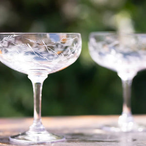 Crystal Cocktail Glasses Set of 4 | 3 Styles available at Bench Home