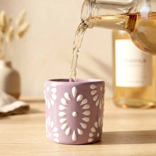 Load image into Gallery viewer, Lilac Talavera Shot Glass