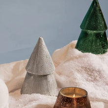 Load image into Gallery viewer, Cypress &amp; Fir Mercury Tree Candle | Two Styles