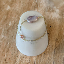 Load image into Gallery viewer, Pink Freshwater Pearl Hand Chain