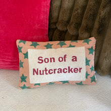 Load image into Gallery viewer, Nutcracker Embroidered Lumbar Pillow
