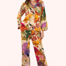 Load image into Gallery viewer, Cream Autumn Posy Pajamas - Medium