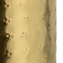 Load image into Gallery viewer, Close-up of a textured gold surface with square patterns