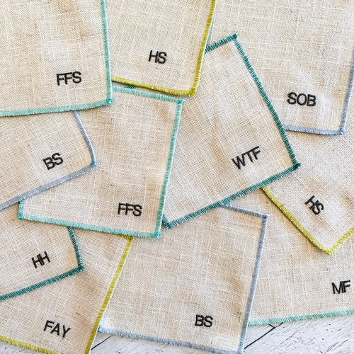 Sweary Coaster Set
