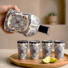Load image into Gallery viewer, Talavera Tequila Decanter Set