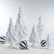 Load image into Gallery viewer, Matte White Decorative Tree | 3 Styles