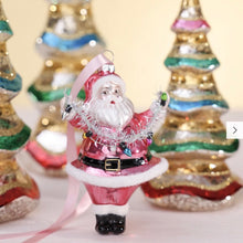 Load image into Gallery viewer, ZODAX Glass Santa Ornaments | Four Styles