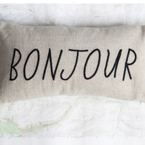 Bonjour Pillow available at Bench Home