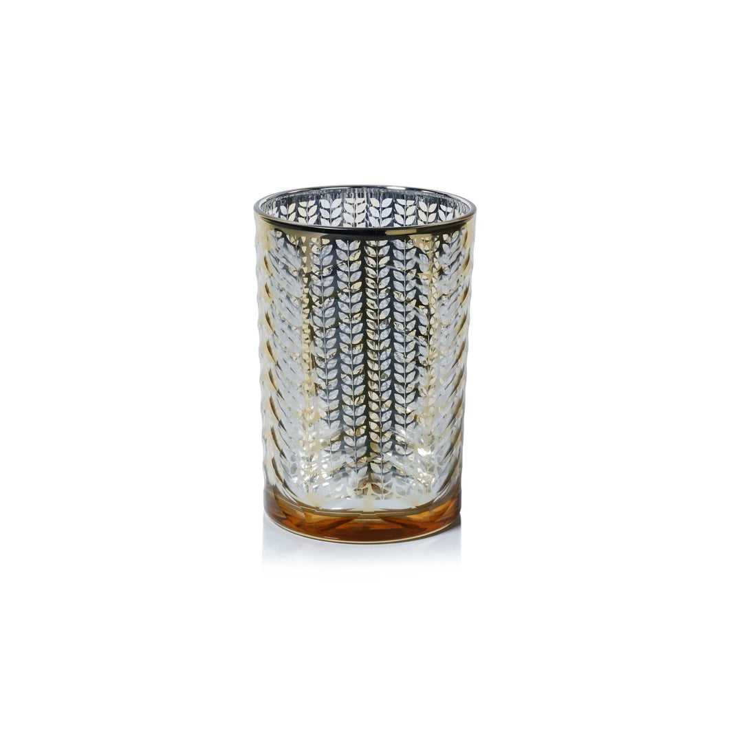 ZODAXLaser Etched Metallic Hurricane - Gold | Two Styles