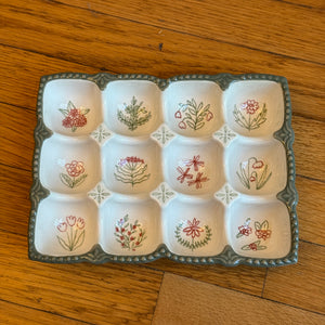 Camellia Floral Egg Holder available at Bench Home