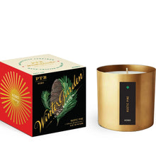 Load image into Gallery viewer, Winter Garden Rustic Pine Candle