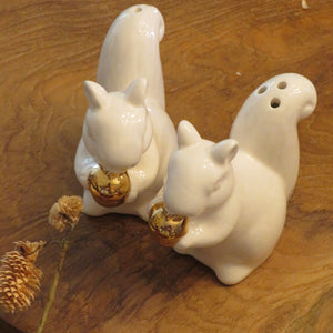 Squirrel Salt and Pepper Set available at Bench Home