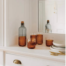 Load image into Gallery viewer, Channel Amber Carafe
