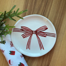 Load image into Gallery viewer, Holiday Ribbon Dish