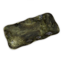 Load image into Gallery viewer, Green Resin Malachite Long Rectangular Tray