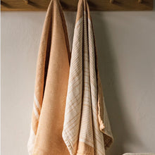 Load image into Gallery viewer, Linea Ochre Woven Dishtowels Set