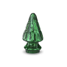 Load image into Gallery viewer, Mini Emerald Green Mercury Glass Tree | Four Styles