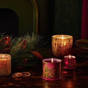 Crimson Woods Vanity Tin Candle available at Bench Home