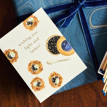 Load image into Gallery viewer, Latkes and Caviar Hanukkah Card