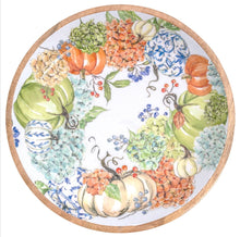 Load image into Gallery viewer, Fall Hydrangea Shallow Bowl