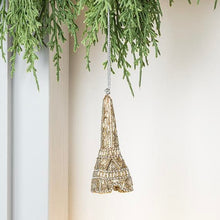 Load image into Gallery viewer, Silver Eiffel Tower Bead Ornament