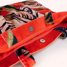 Load image into Gallery viewer, Tulip Velvet Tote Bag