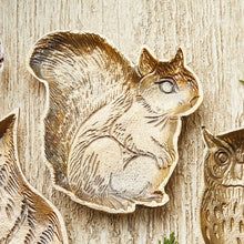 Load image into Gallery viewer, Squirrel Cast Aluminum Trinket Dish
