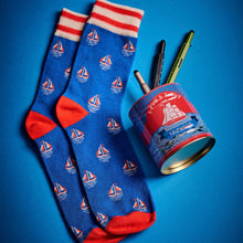 Load image into Gallery viewer, Sailing Socks in A Tin