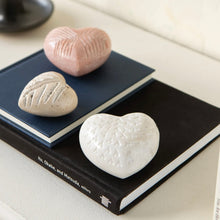 Load image into Gallery viewer, Large White Marble Heart