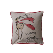 Load image into Gallery viewer, Holiday Chambray Pillow