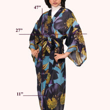 Load image into Gallery viewer, Hellebore Long Kimono Gown